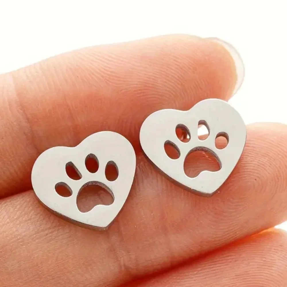 Paw Print Earrings 🐾 - Picture 1 of 2